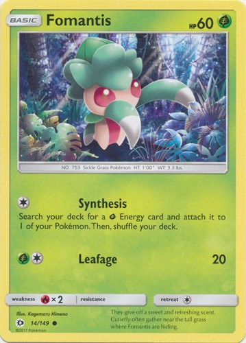 Fomantis 149 common - -,