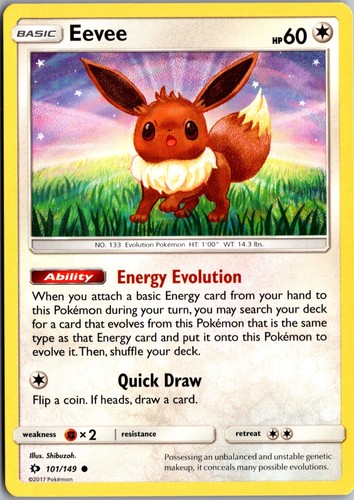 Eevee 101 149 common sun - common,