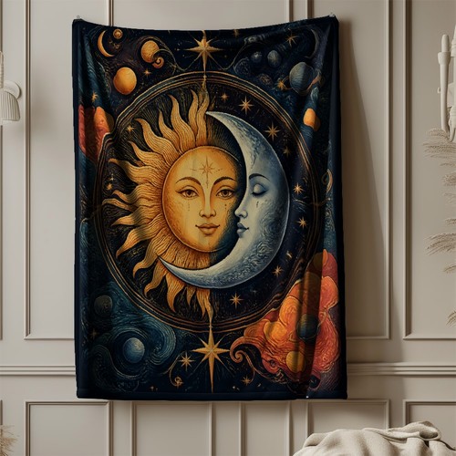 Celestial sun and moon coral - celestial,