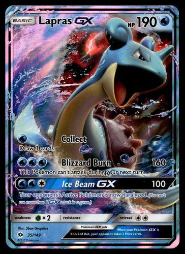 Lapras 149 holo lp sun - lapras, 35/149