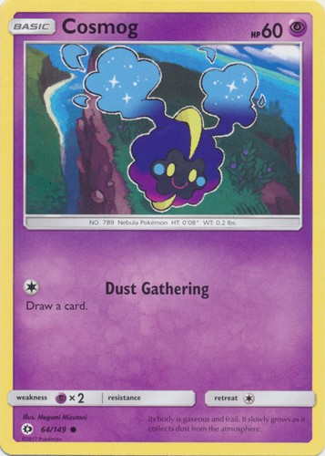 Cosmog 149 common near - -, (near