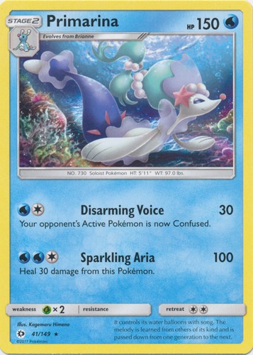 Primarina 149 rare - primarina,