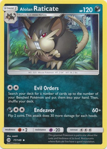 Alolan raticate 149 - -,