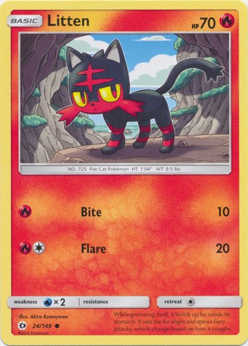 Litten 149 common - litten,