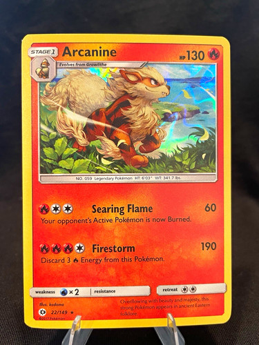 Pokémon tcg arcanine 148 - pokémon,