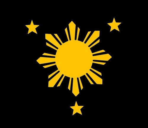 Philippines sun and stars - philippines,