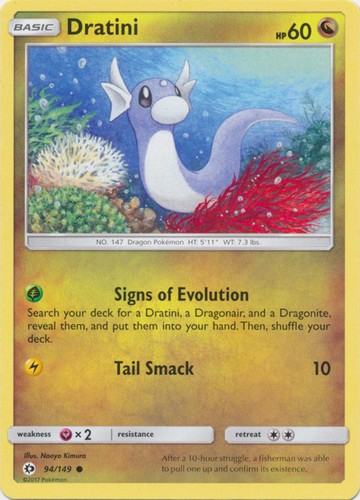 Dratini 149 common - -,