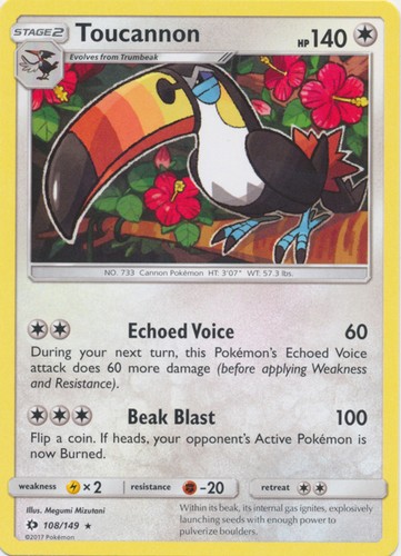 Toucannon 108 149 rare - toucannon,