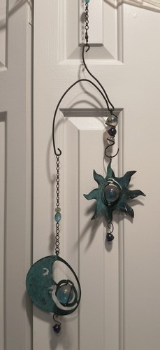 Sun and moon kinetic sculpture - sun,