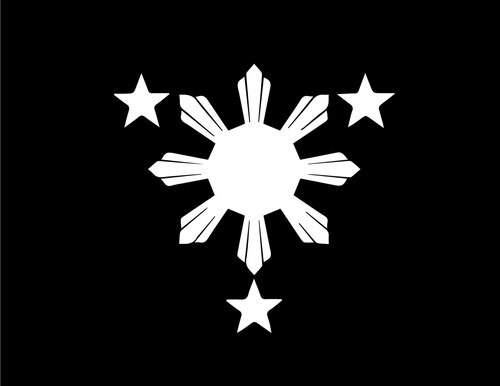 Philippines flag sun and - flag, 1