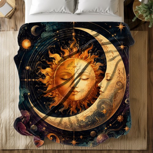 Celestial sun and moon coral - celestial,