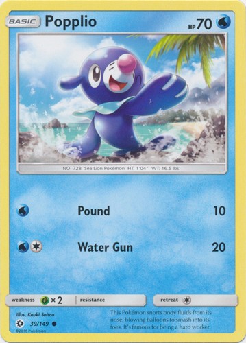 Popplio 149 common - -, (lp)