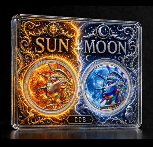 Sun and moon enduring liberty - sun,