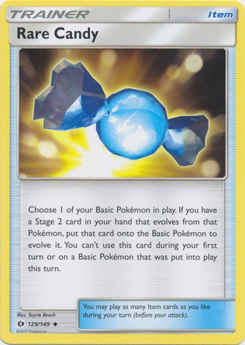 Rare candy 129 149 - rare,