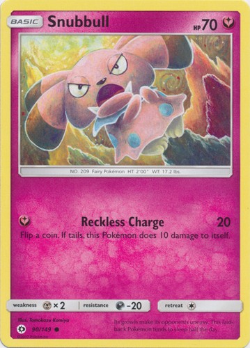 Snubbull 149 common - -,