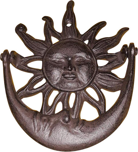 Sun and moon front - sun, door