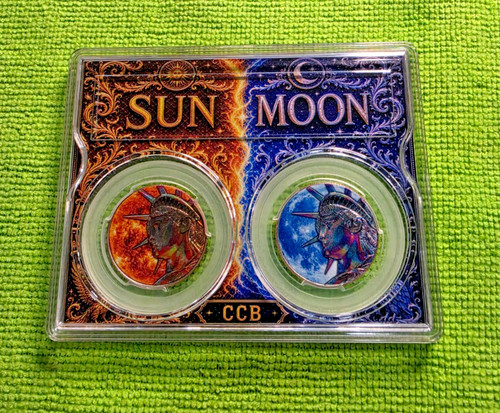 Sun and moon enduring liberty - and,