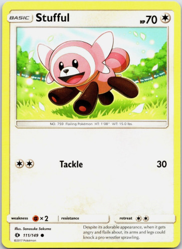 Pokemon stufful 111 149 - stufful,