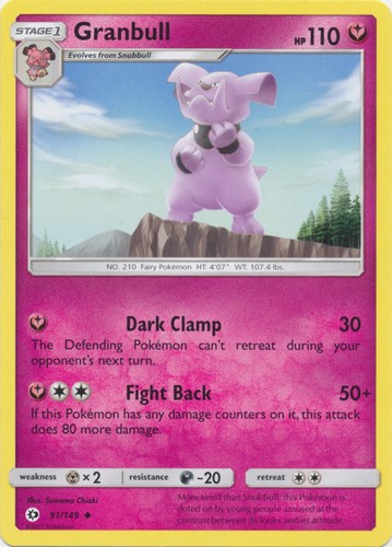 Granbull 149 uncommon - -, 91/149