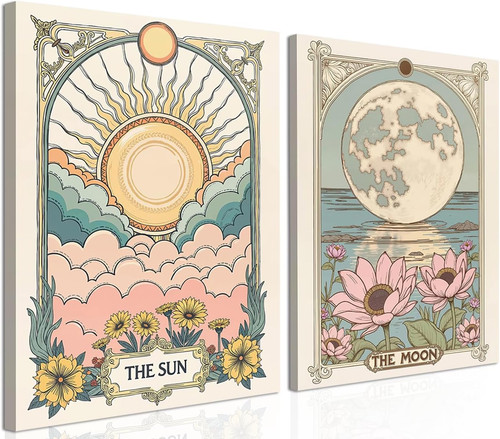 Sun and moon - sun,