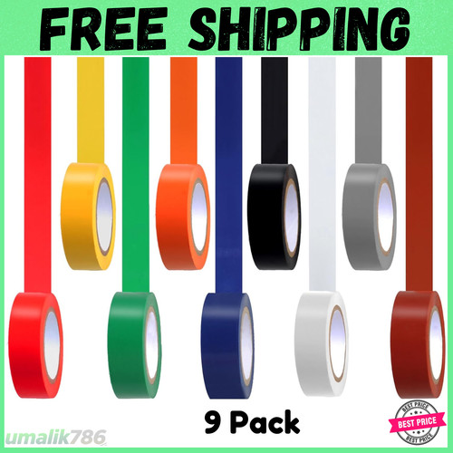 Pack coloured electrical - 9,