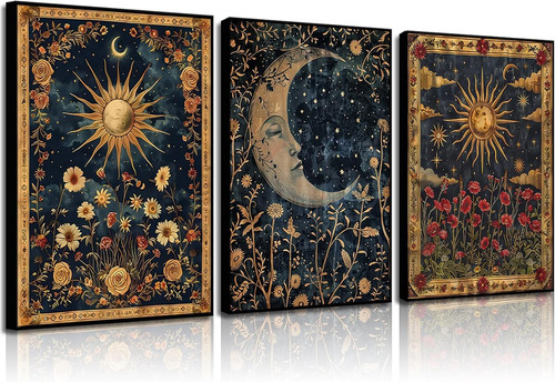 3pcs sun and moon celestial - 3pcs,