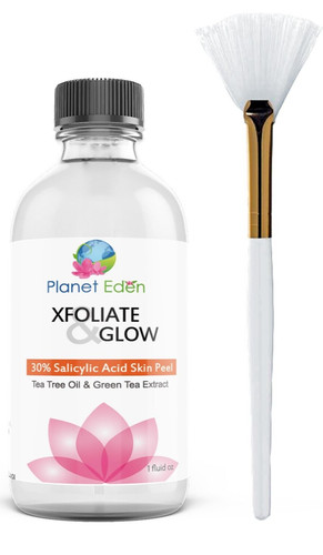 Salicylic acid peel with - acid,
