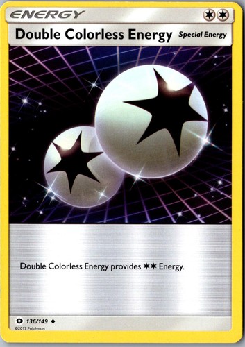 Double colorless energy - double,