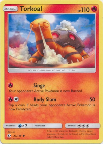 Torkoal 149 common - 23/149,