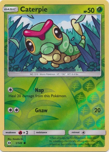 Caterpie 149 common - caterpie,