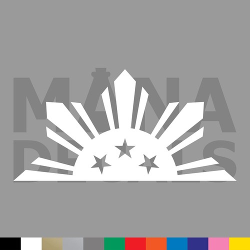 Philippines half sun - half,
